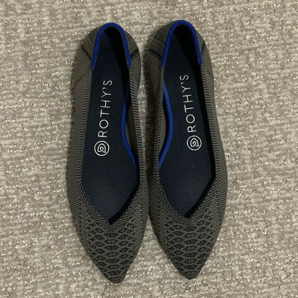 Rothy’s Walnut Python Points Og Unicorns Rare - image 3